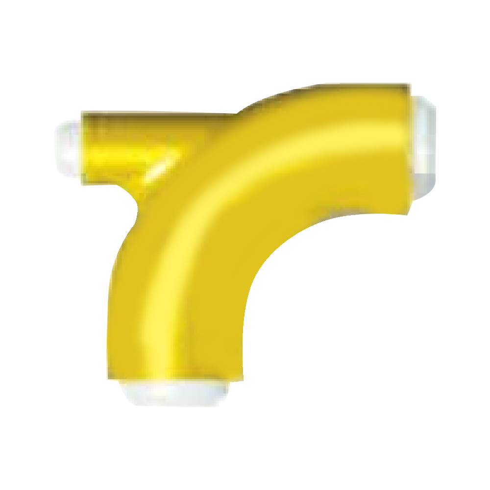 زانو جارو بلند 90 درجه با خروجی 2 اینچی